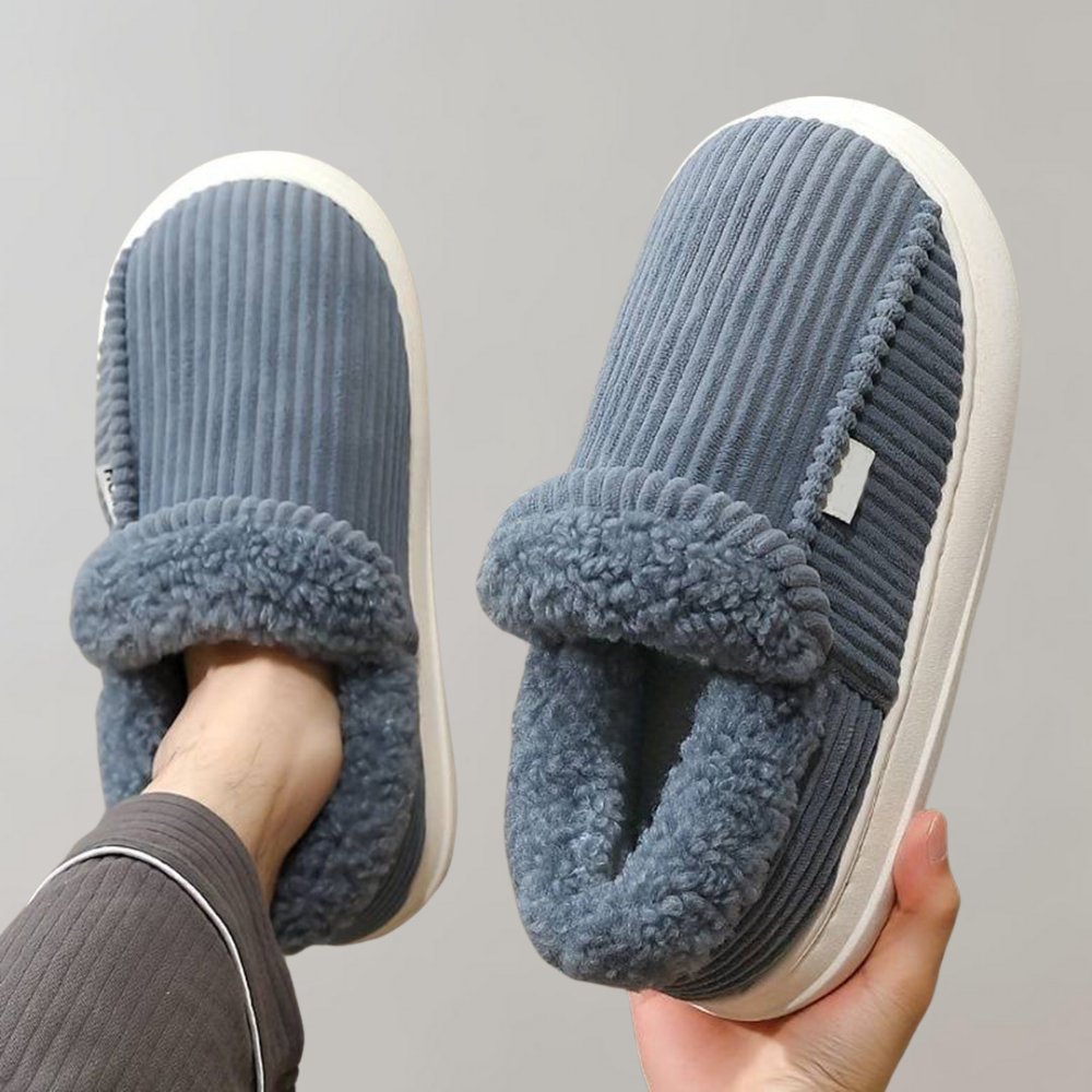 Levoire | Pantoufles Confortables Pour Femmes Bleu