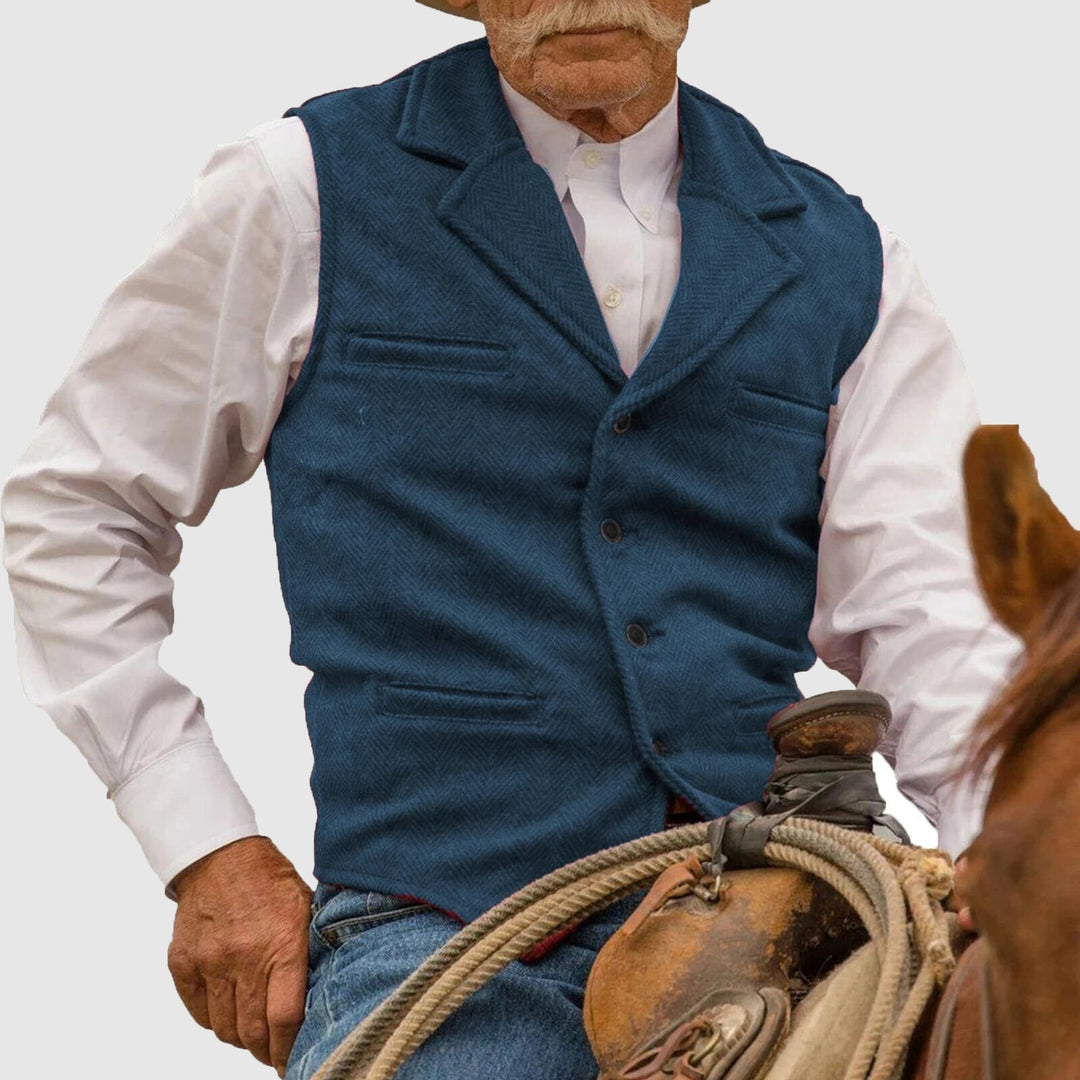 Levoire | Gilet Classique Bleu