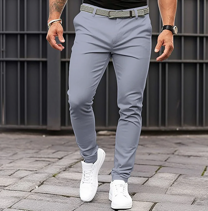 Levoire | Pantalons Confortables Pour Hommes Gris clair