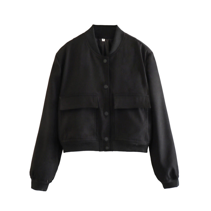 Levoire | Veste Élégante Avec De Grandes Poches Noir