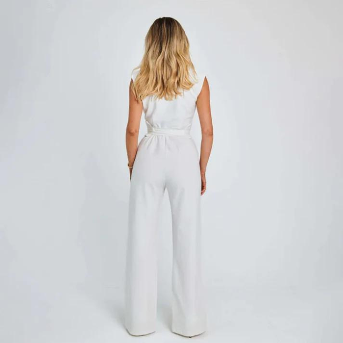 Levoire | Combinaison, Sans Manches, Jambes Larges, Combinaison Élégante, Vêtements Pour Femmes