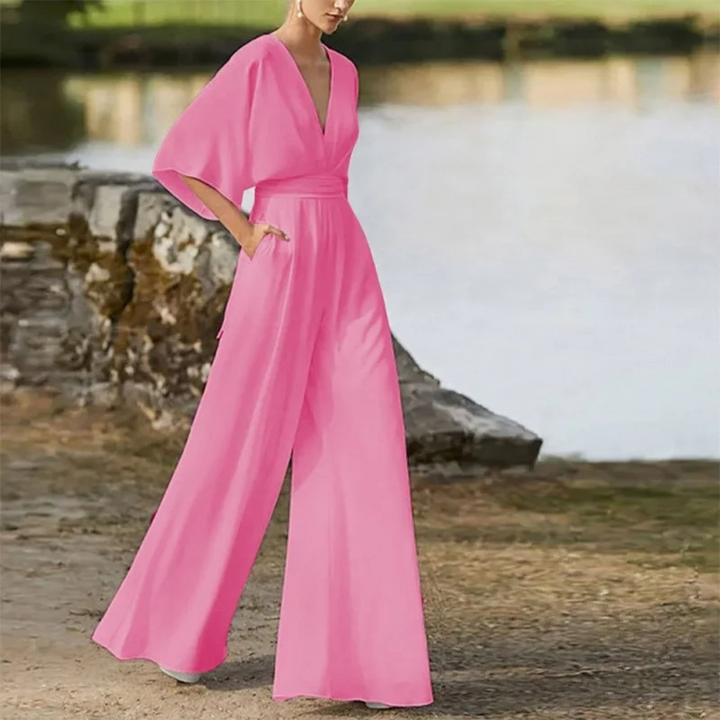 Levoire | Combinaison Avec Décolleté En V Pour Femmes Rosa