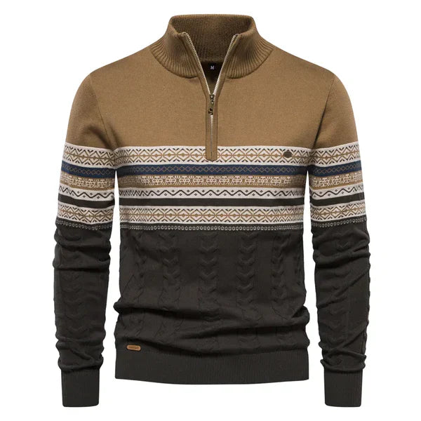 Levoire | Pull De Loisirs Rétro Khaki