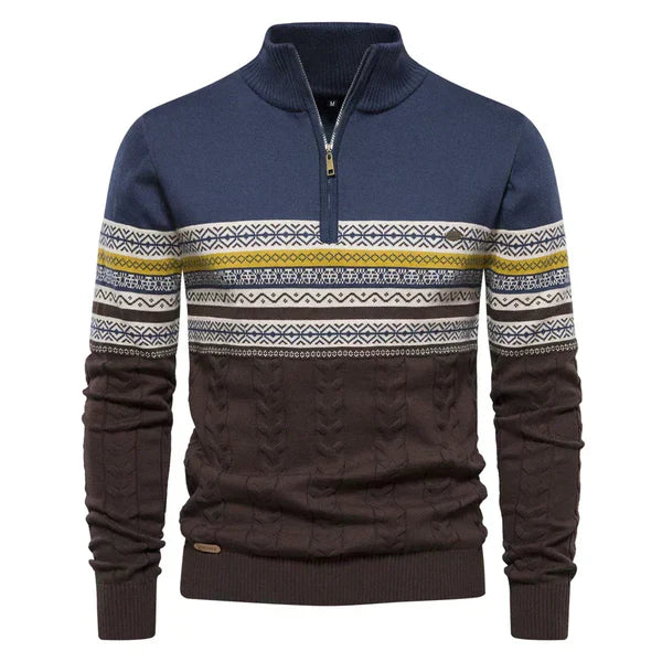 Levoire | Pull De Loisirs Rétro Bleu