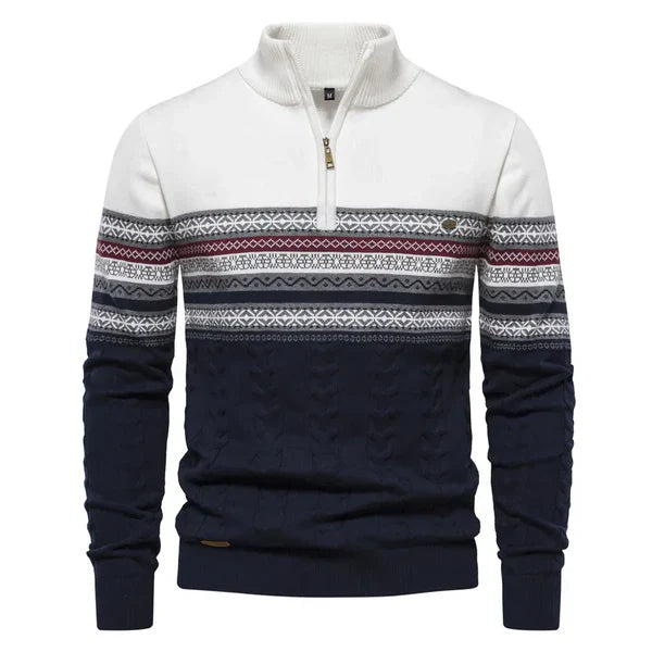 Levoire | Pull De Loisirs Rétro Blanc