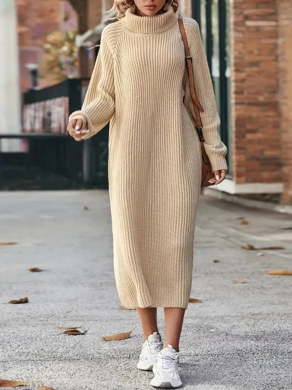 Levoire | Tricot Robe Longue Champagne