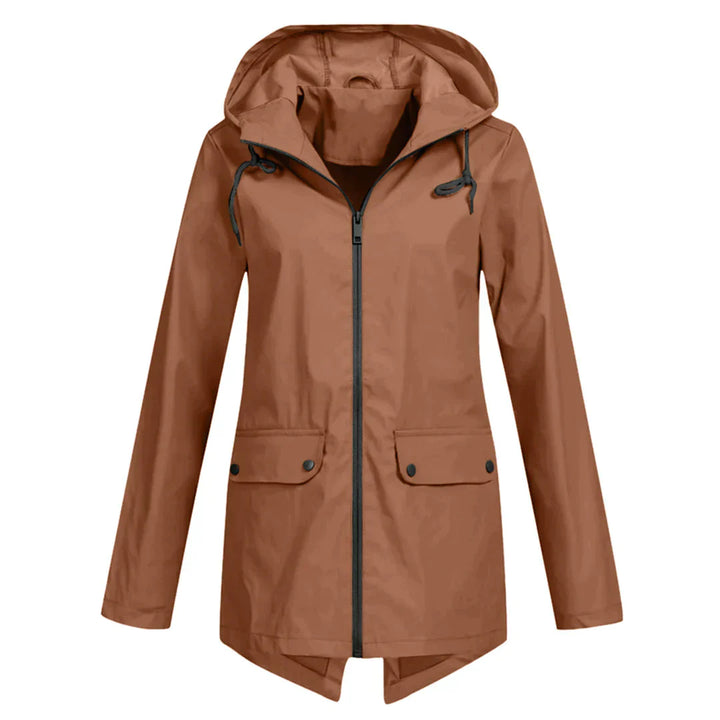 Levoire | Trench-coat Longue Pour Femmes | Etanche Café