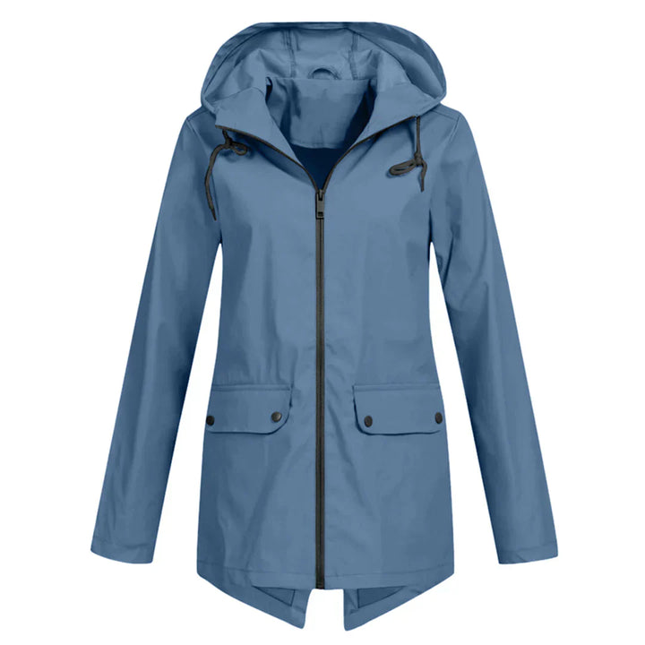 Levoire | Trench-coat Longue Pour Femmes | Etanche Bleu