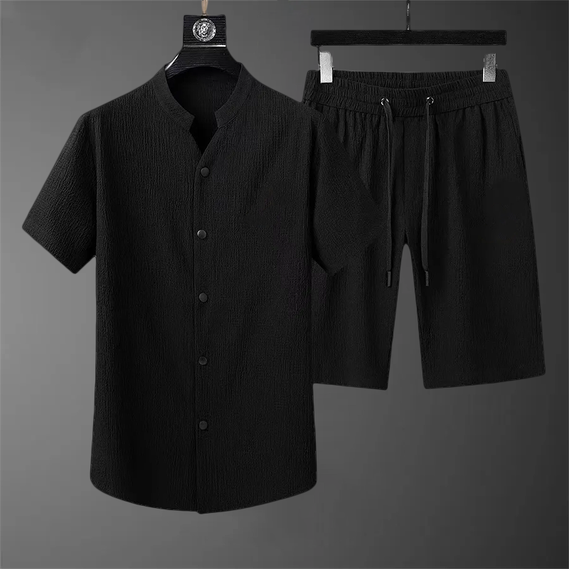 Levoire | Ensemble Athleisure avec Tissu Respirant et Finition Luxueuse pour Femmes Noir