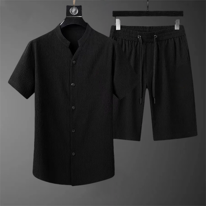 Levoire | Ensemble Athleisure avec Tissu Respirant et Finition Luxueuse pour Femmes Noir