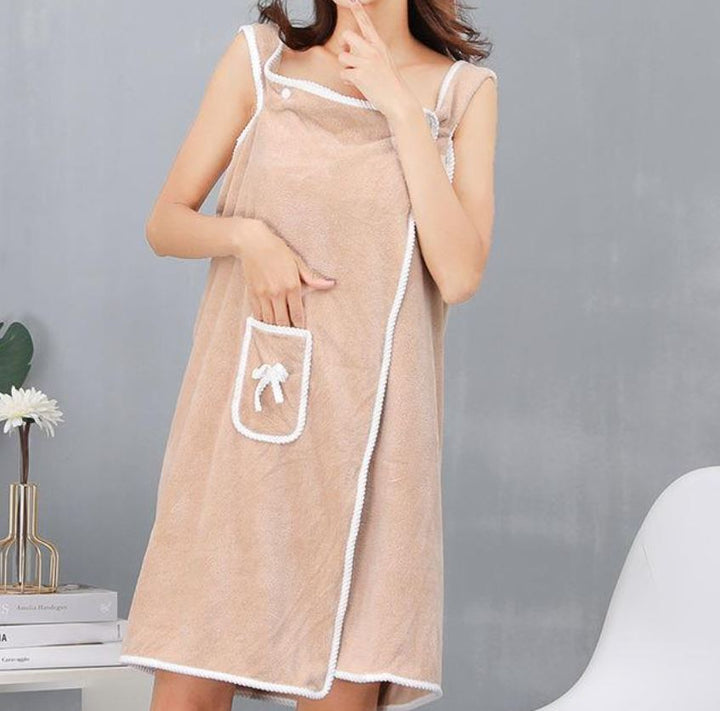 Levoire | Seco - Serviette De Bain Absorbante Khaki Sac Stil