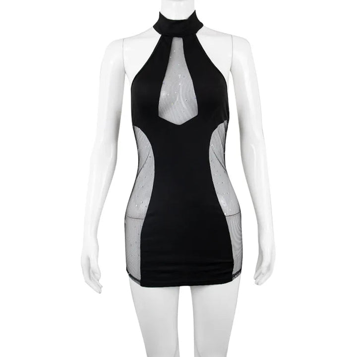 Levoire | Robe Courte Lavankort Avec Filet