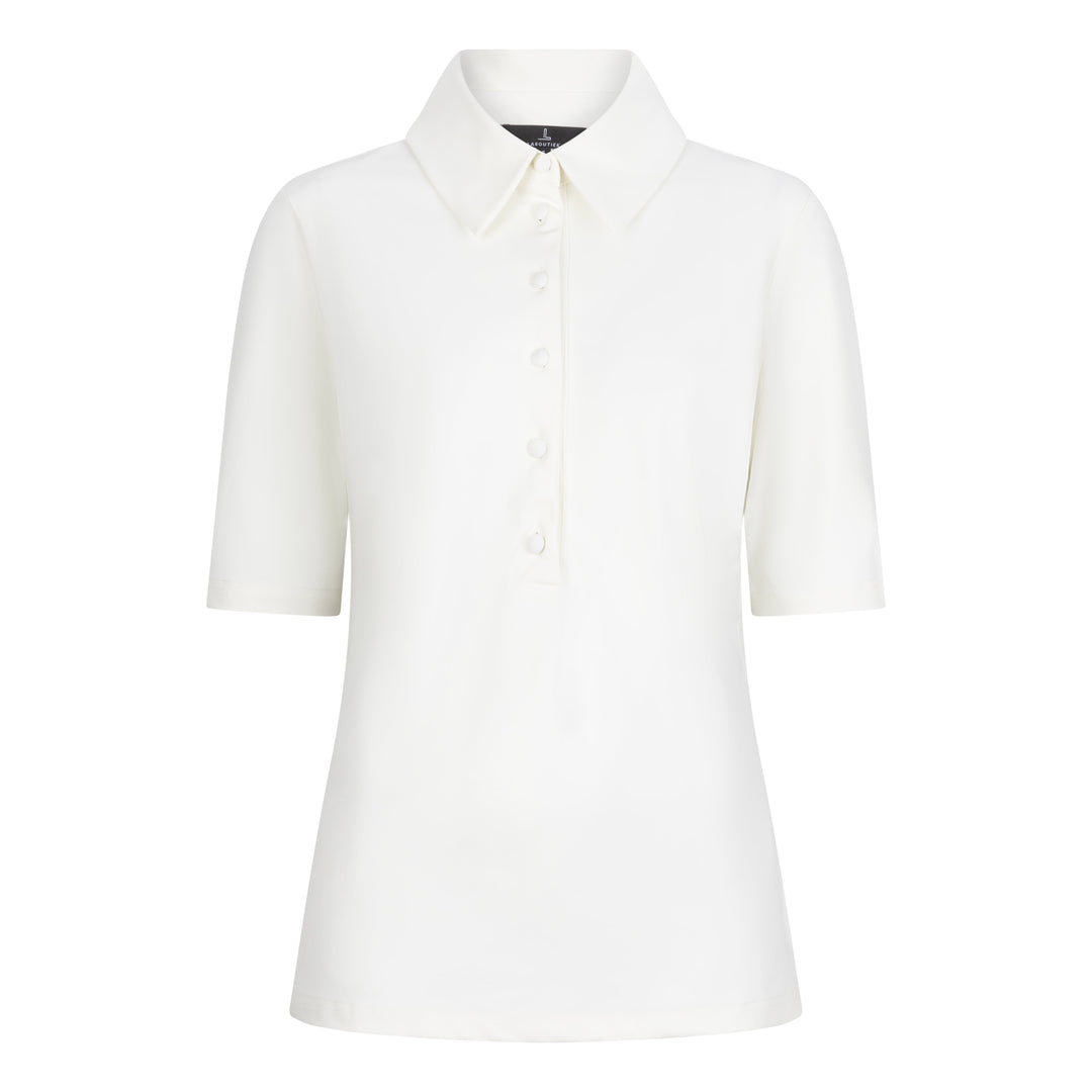 Levoire | Polo Shirt Confortable Avec Des Accents Modernes
