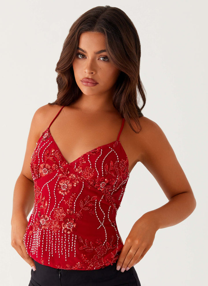 Levoire | Sequin Top