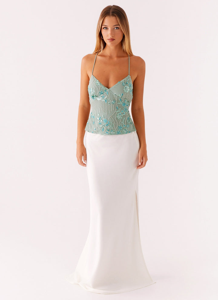 Levoire | Paillet Top En Sequin Pour Le Soir