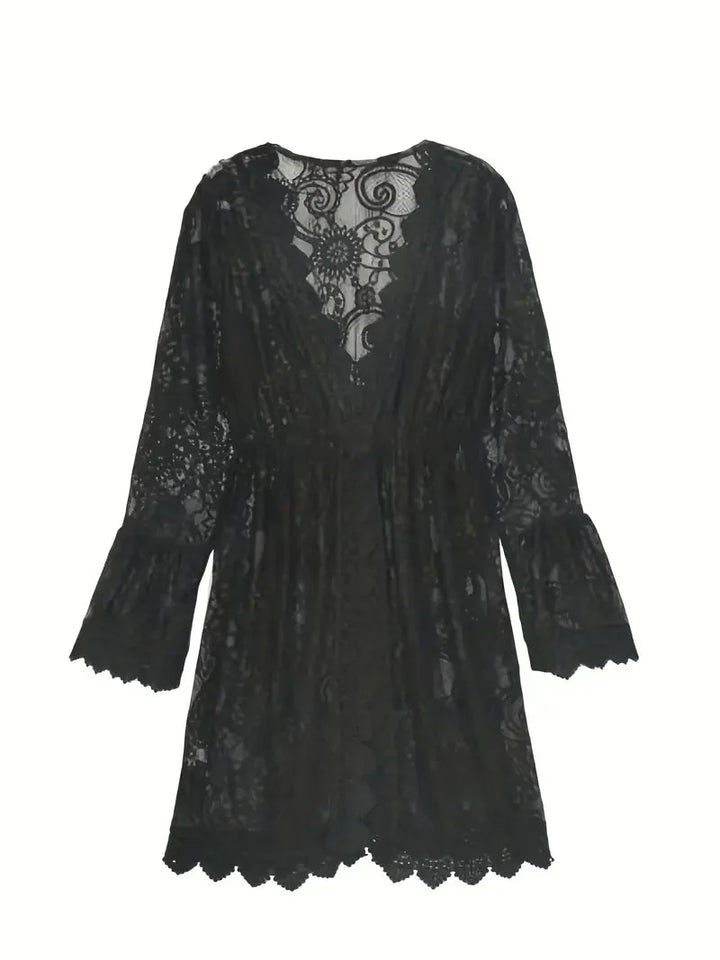 Levoire | Robe, Manches Longues, Style Boho, Robe De Bikini, Vêtements De Plage