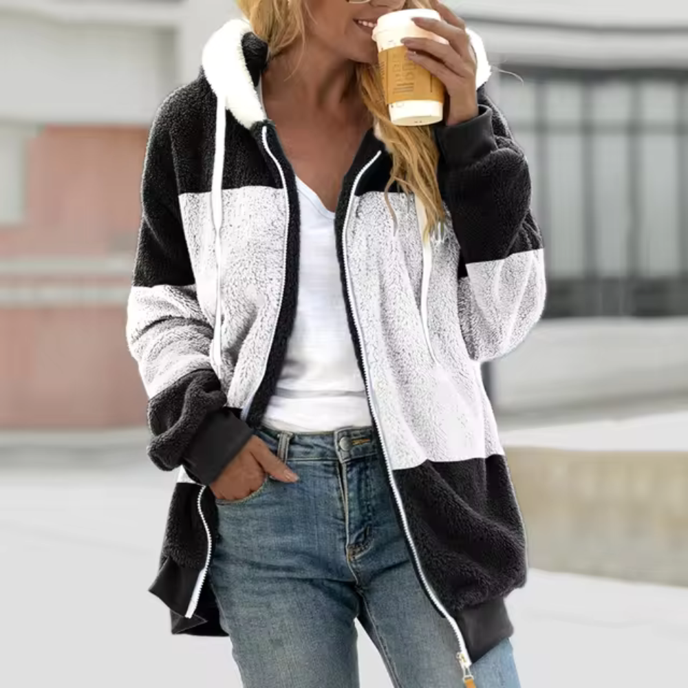 Levoire | Veste Douce Et Élégante D'Hiver Noir