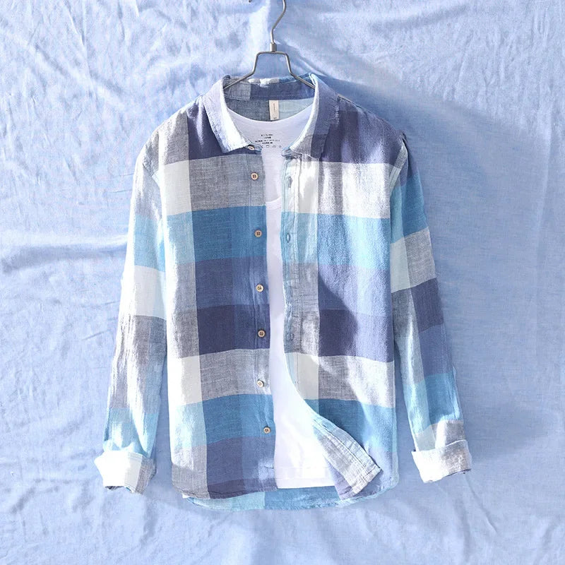 Levoire | Chemise À Carreaux Intemporel Hommes