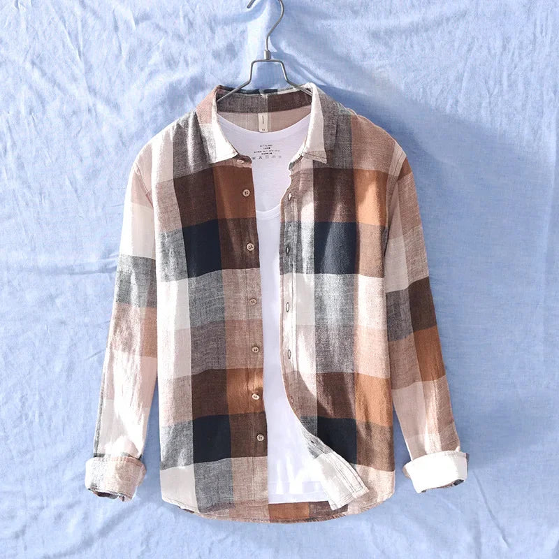 Levoire | Chemise À Carreaux Intemporel Hommes