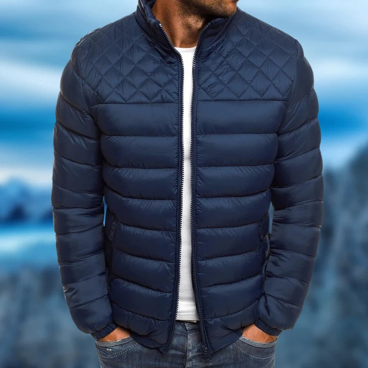 Levoire | Veste de Protection Contre le Vent et l'Eau Outdoor bleu foncé