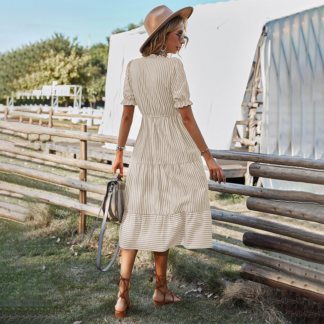 Levoire | Robe d'été rayée