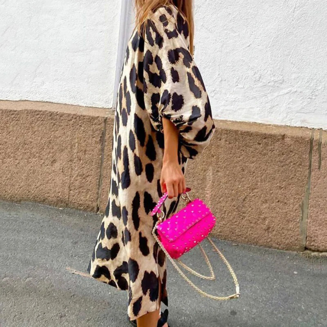 Levoire | Robe À Imprimé Léopard