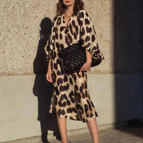 Levoire | Robe À Imprimé Léopard