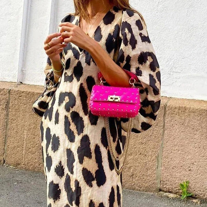 Levoire | Robe à imprimé léopard