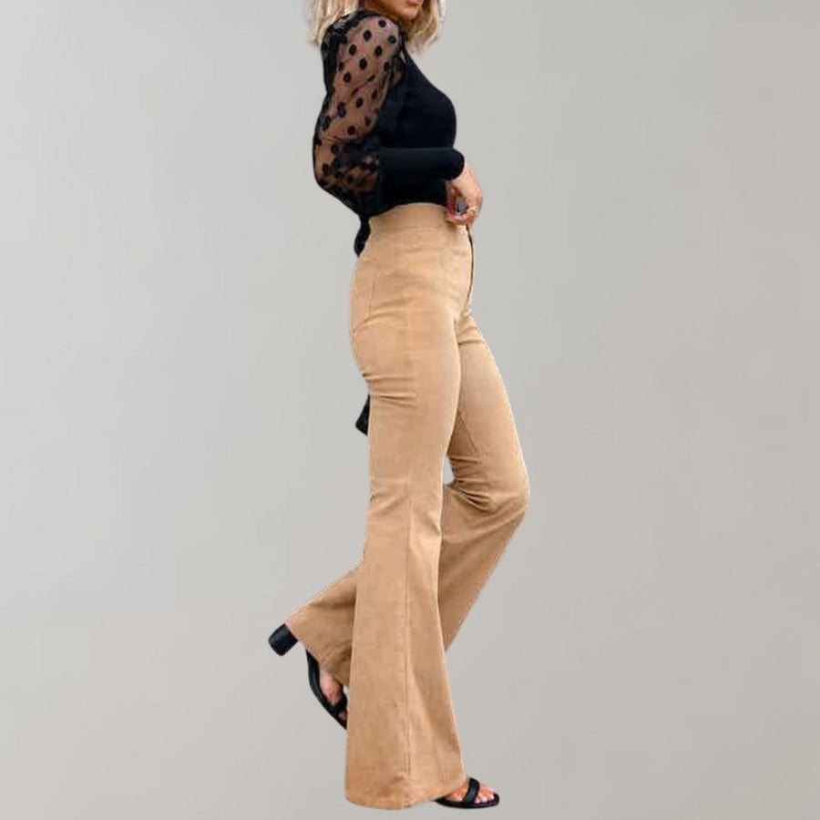 Levoire | Pantalons larges en velours tendance