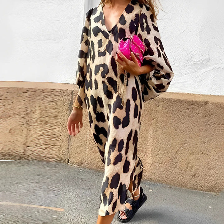 Levoire | Robe À Imprimé Léopard motif léopard