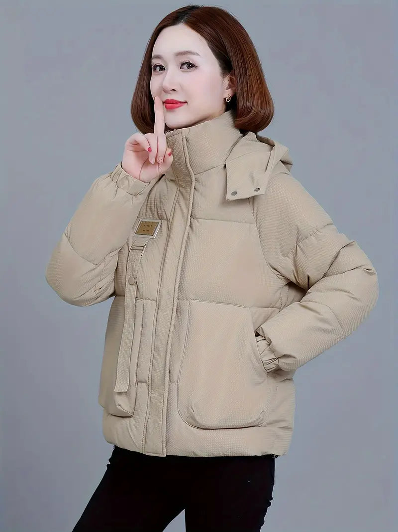Levoire | Manteau Femme En Polaire Kaki