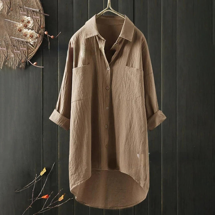 Levoire | Lässig Ibiza Chemisier Khaki
