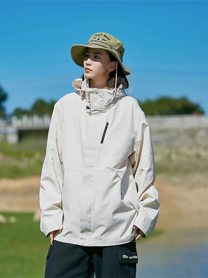 Levoire | Veste Softshell Avec Capuche En Grandes Tailles Pour Femmes Jalenxa Khaki