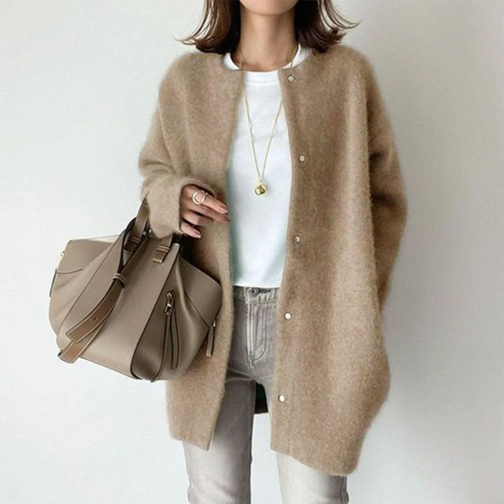 Levoire | Gilet en tricot avancé Kaki