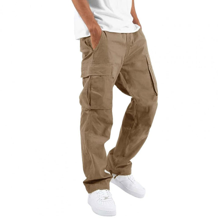 Levoire | Flexibeeli Et Pantalons Cargo Confortables Pour Hommes kaki