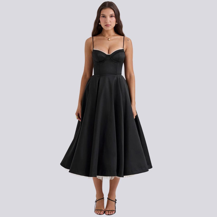 Levoire | Tenue Deux Pièces Fluide Femme Noir
