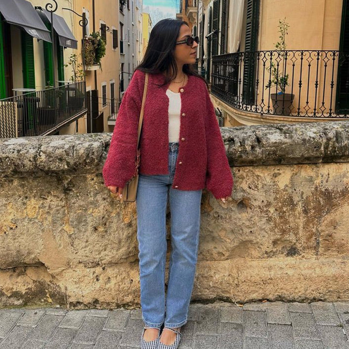 Levoire | Style Élégant Veste En Tricot Confortable
