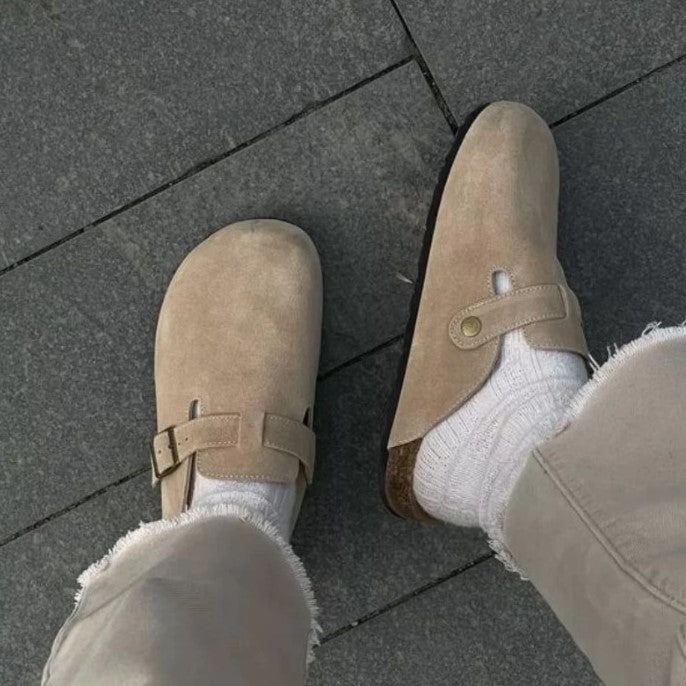 Levoire | Chaussons En Daim Unisex