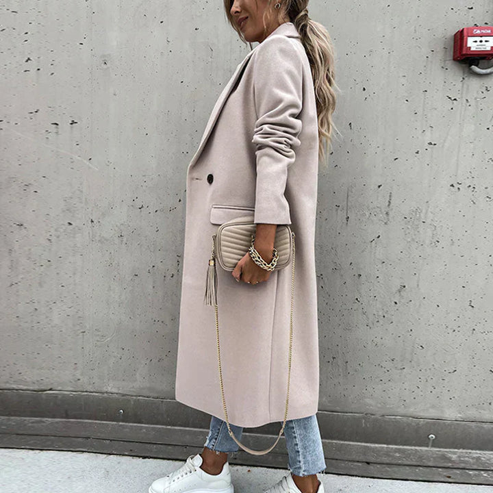 Levoire | Manteau D'Automne Élégant Avec Boutons Pour Femmes