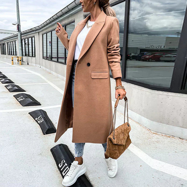 Levoire | Manteau D'Automne Élégant Avec Boutons Pour Femmes