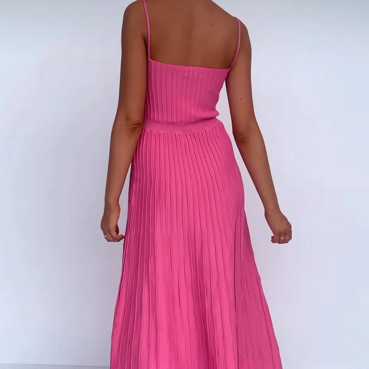 Levoire | Robe Midi Élégante En Tricot