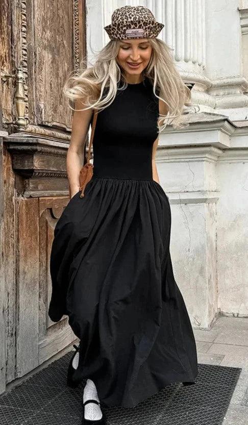 Levoire | Robe Maxi Longue Sans Manches