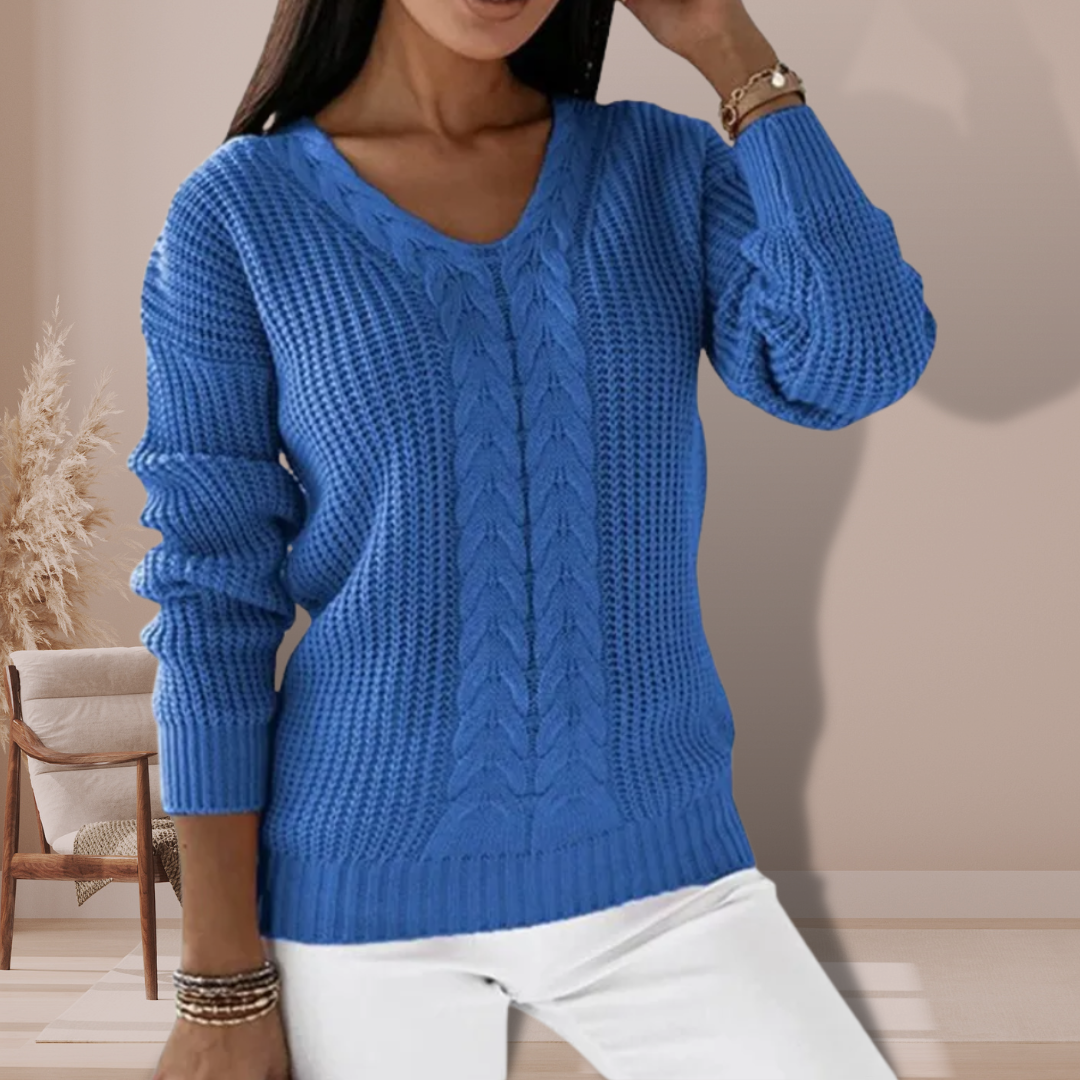 Levoire | Pull À Col Roulé Élégant Et Luxueux Bleu