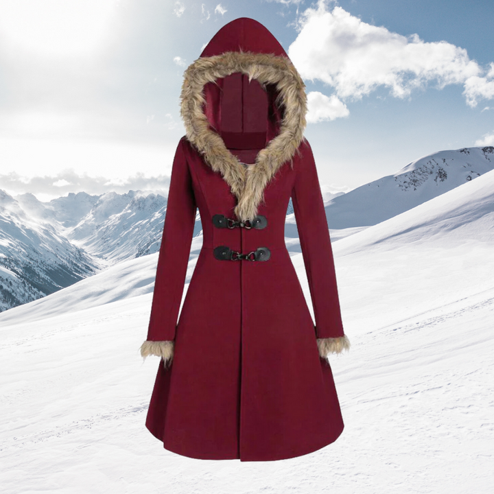 Levoire | Manteau général polyvalent et confortable Rouge