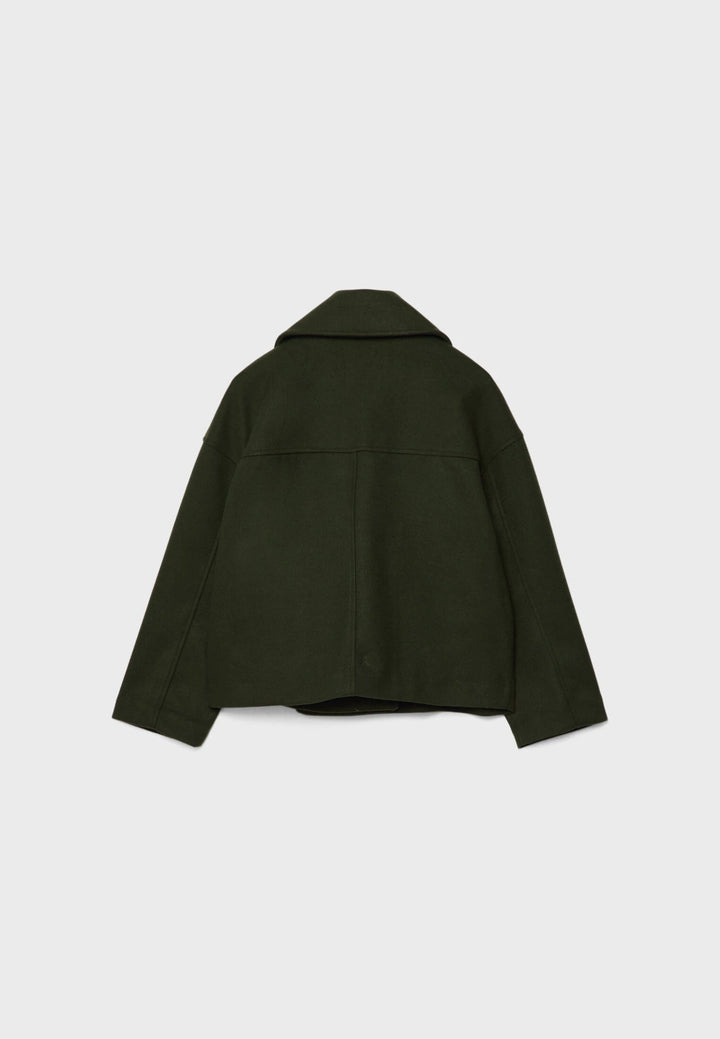 Levoire | Doublé Surdimensionné Manteau En Mélange De Laine Manteau Pour Femmes