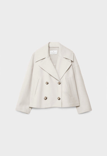 Levoire | Doublé Surdimensionné Manteau En Mélange De Laine Manteau Pour Femmes