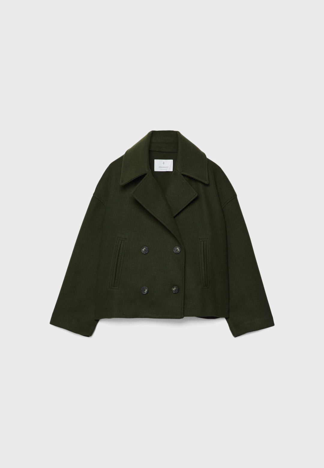 Levoire | Doublé Surdimensionné Manteau En Mélange De Laine Manteau Pour Femmes