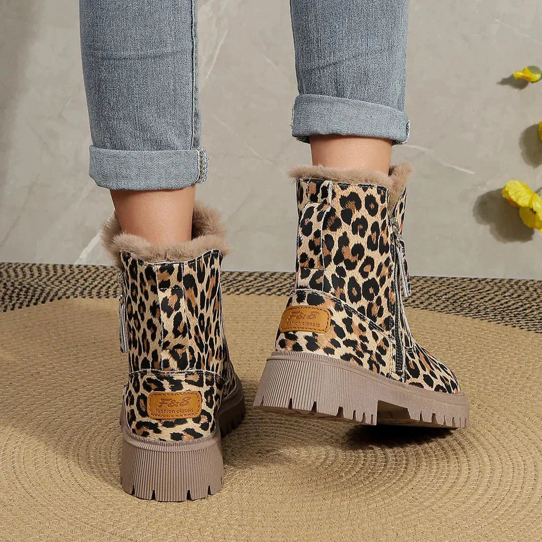 Levoire | Bottes léopard élégantes