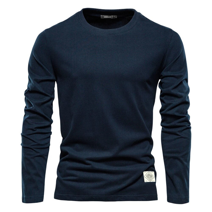 Levoire | T-Shirt À Manches Longues Classique Pour Hommes Merimustav