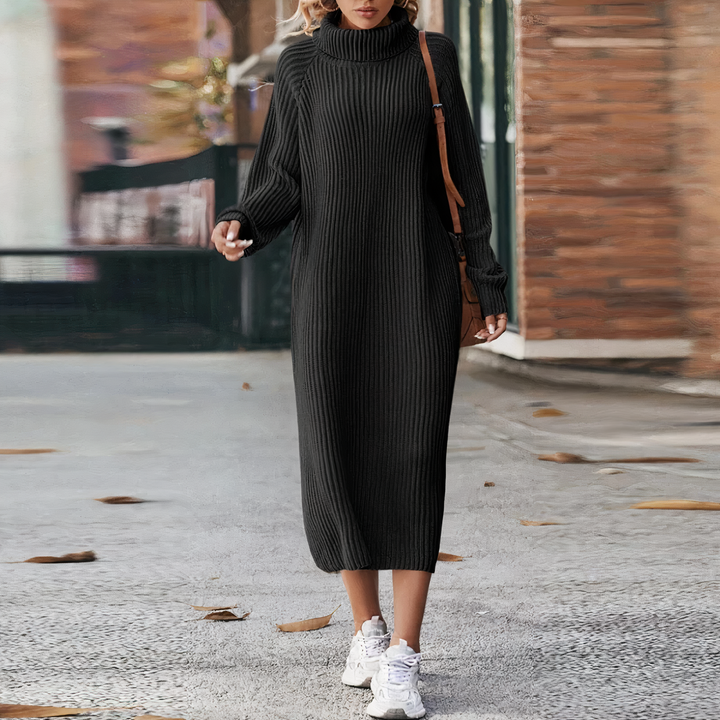 Levoire | Robe coupe moderne fluide Noir